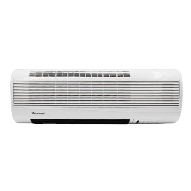 Тепловентилятор Domotec MS-5961 2000 Вт з пультом для приміщення 20 м2 настінний керамічний 3 режими роботи (F_MS5961/White)