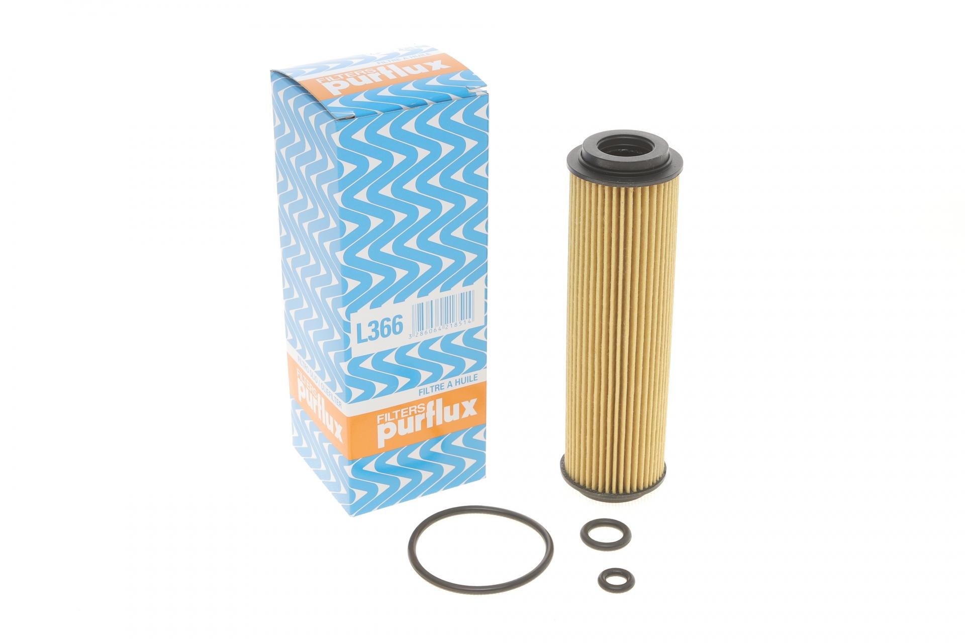 Фильтр масляный PURFLUX для MB Sprinter 06- бензин- (L366)