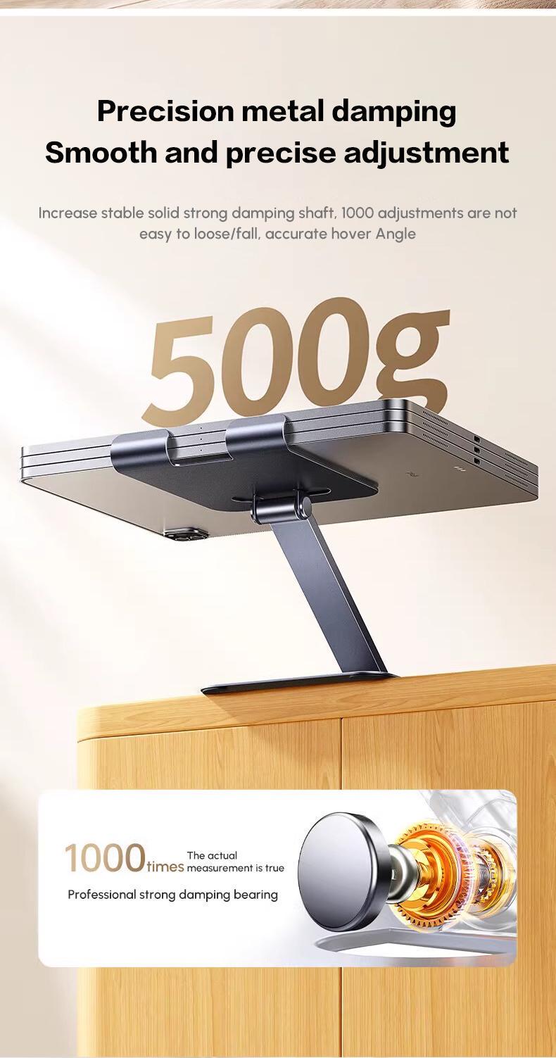 Підставка для планшета UGREEN настільна до 13" металева складана Темно-сірий (45859) - фото 5 Підставка для планшета UGREEN настільна до 13" металева складана Темно-сірий (45859) - фото 5