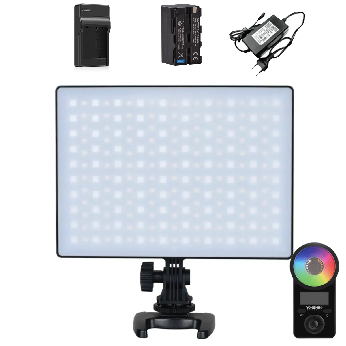 Комплект накамерного света Yongnuo YN-300 AIR II RGB 3200-5600К (34630078)
