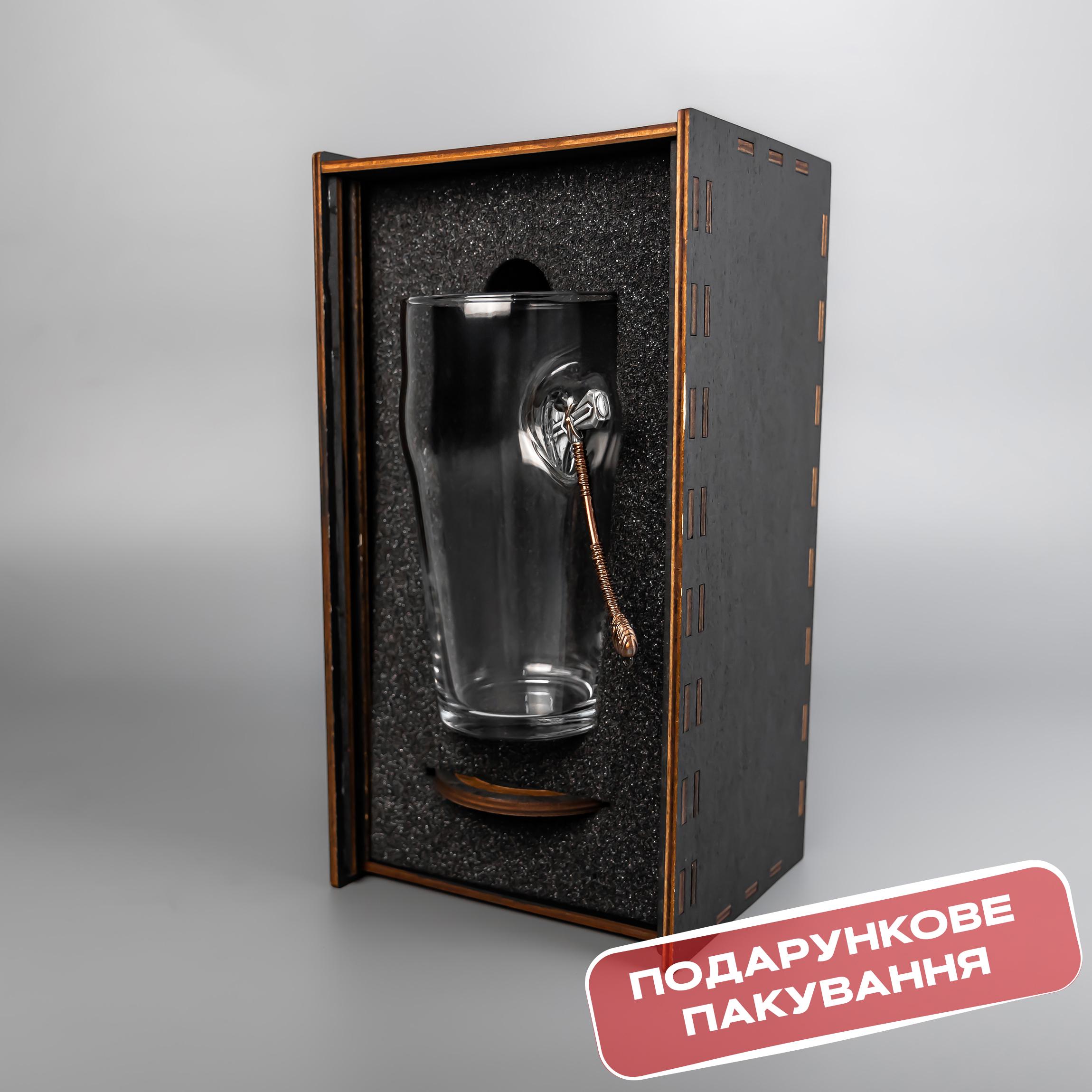 Бокал для пива с топором VSKLO 500 мл (19483868) - фото 5 Бокал для пива с топором VSKLO 500 мл (19483868) - фото 5