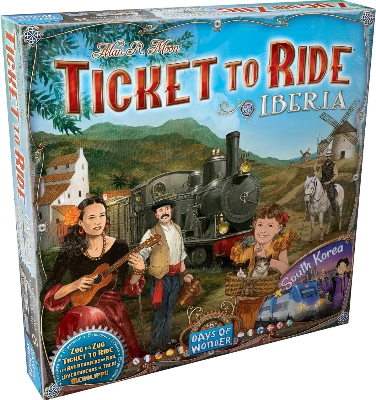 Настільна гра Ticket to Ride Iberia & South Korea доповнення (2304827547) Настільна гра Ticket to Ride Iberia & South Korea доповнення (2304827547)