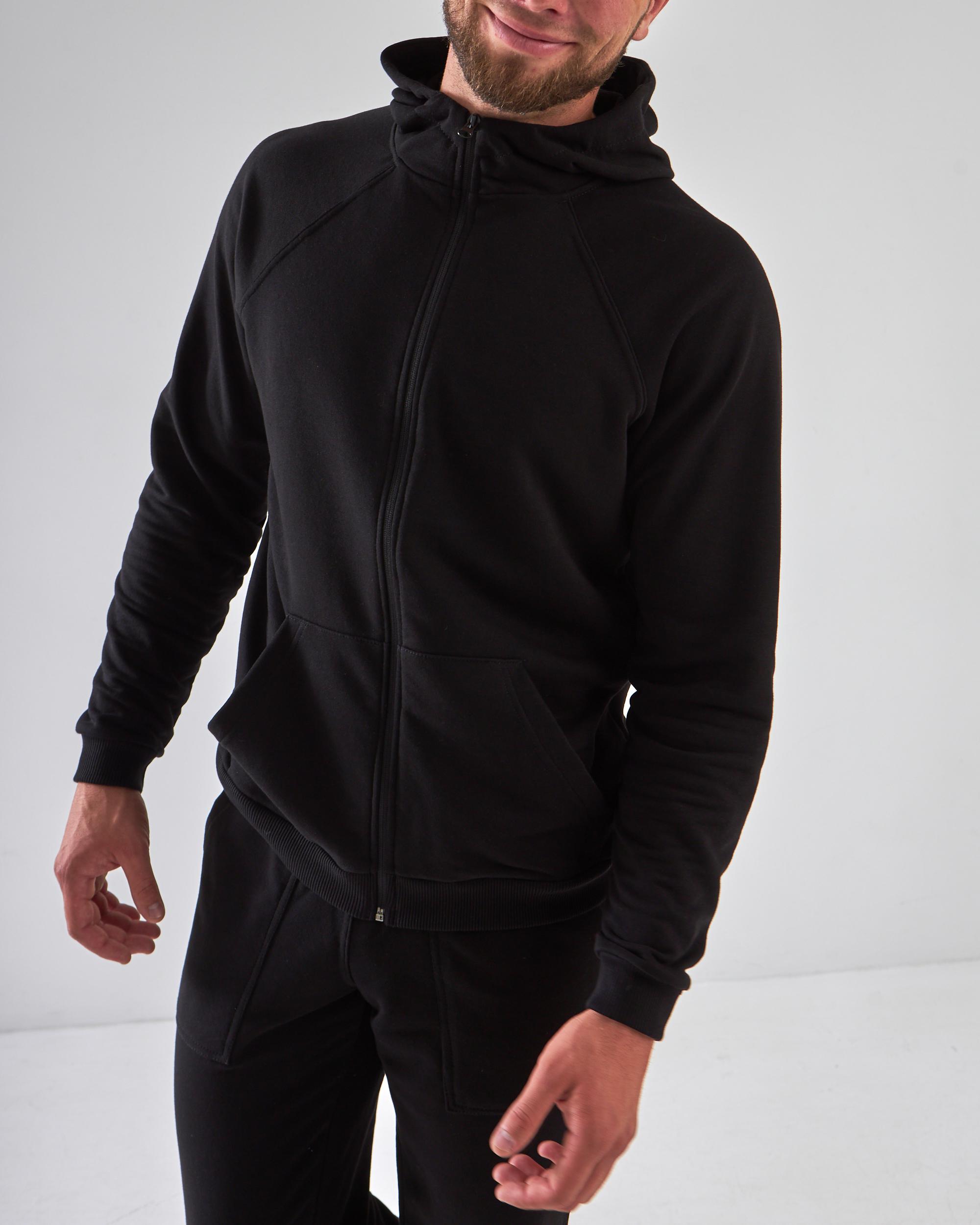 Спортивный костюм р. 48 Черный (14605049) - фото 2 Спортивный костюм р. 48 Черный (14605049) - фото 2