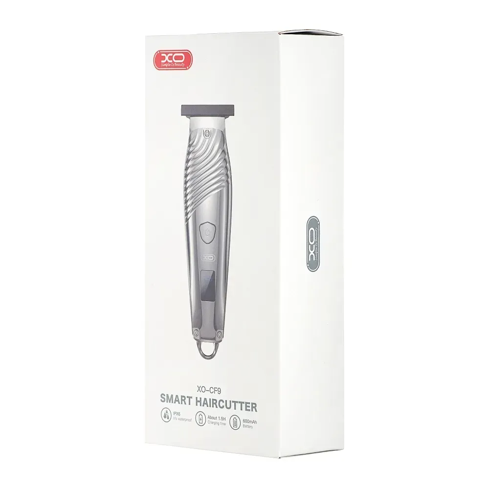 Триммер аккумуляторный для стрижки волос XO CF9 с насадками (25602579) - фото 10 Триммер аккумуляторный для стрижки волос XO CF9 с насадками (25602579) - фото 10