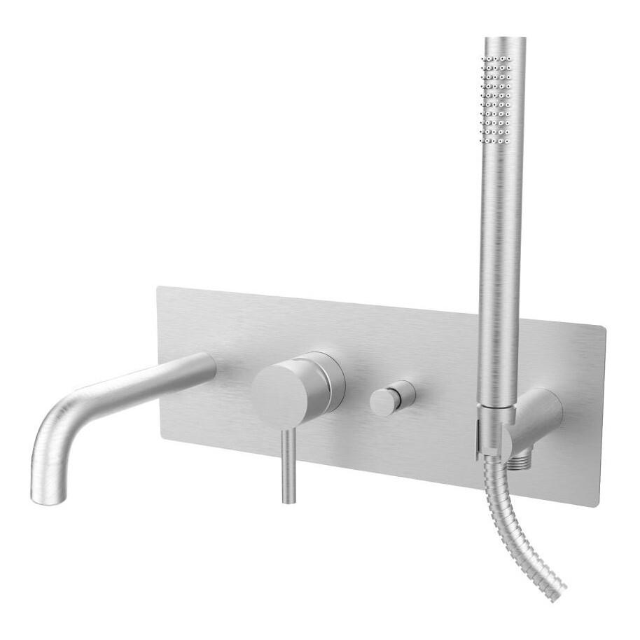 Смеситель скрытого монтажа PAFFONI Light LIG001ST с переключателем Сатин (165463)