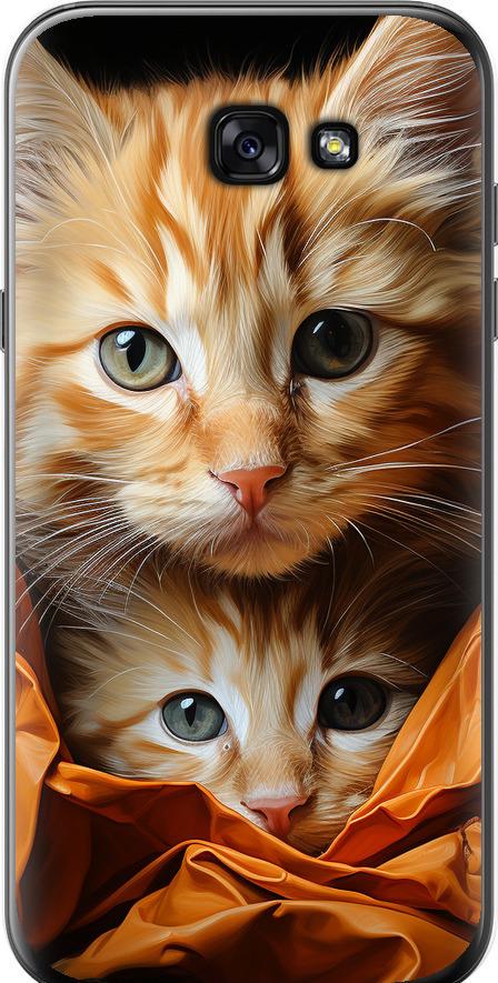 Чехол на Samsung Galaxy A7 (2017) Котики 2 (5664u-445-42517)