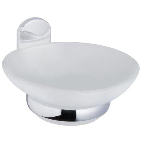 Мильниця скляна Bisk VIGO 07677 11,8х11 см Білий (26357998)