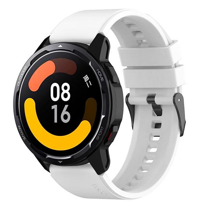 Браслет силіконовий Watchbands GT для Samsung Galaxy Watch 4 Білий (EP07-0WB39968069)