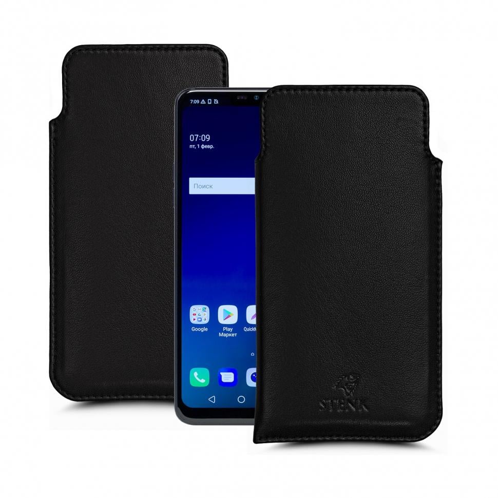Футляр Stenk Elegance для LG G7 Fit Черный (63256)