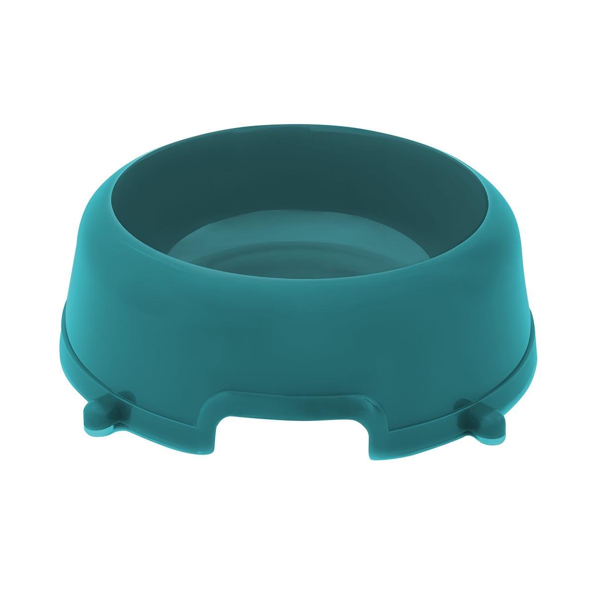 Миска для животных пластиковая 250 мл Темно-зеленый (2447853644) - фото 1 Миска для животных пластиковая 250 мл Темно-зеленый (2447853644) - фото 1