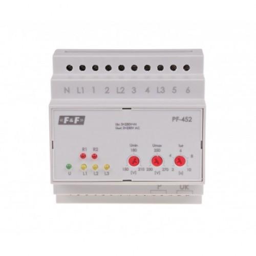 Переключатель фаз автоматический F&F PF-452 3×400 В+N 16 A (00000062451)