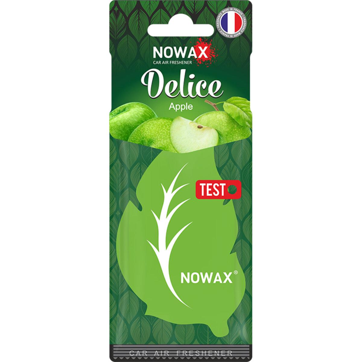 Ароматизатор повітря целюлозний Nowax Delice Apple (2385-72cad)