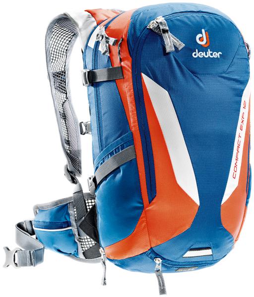 Рюкзак Deuter Compact EXP 12 Steel-papaya (32002153905) - фото 1