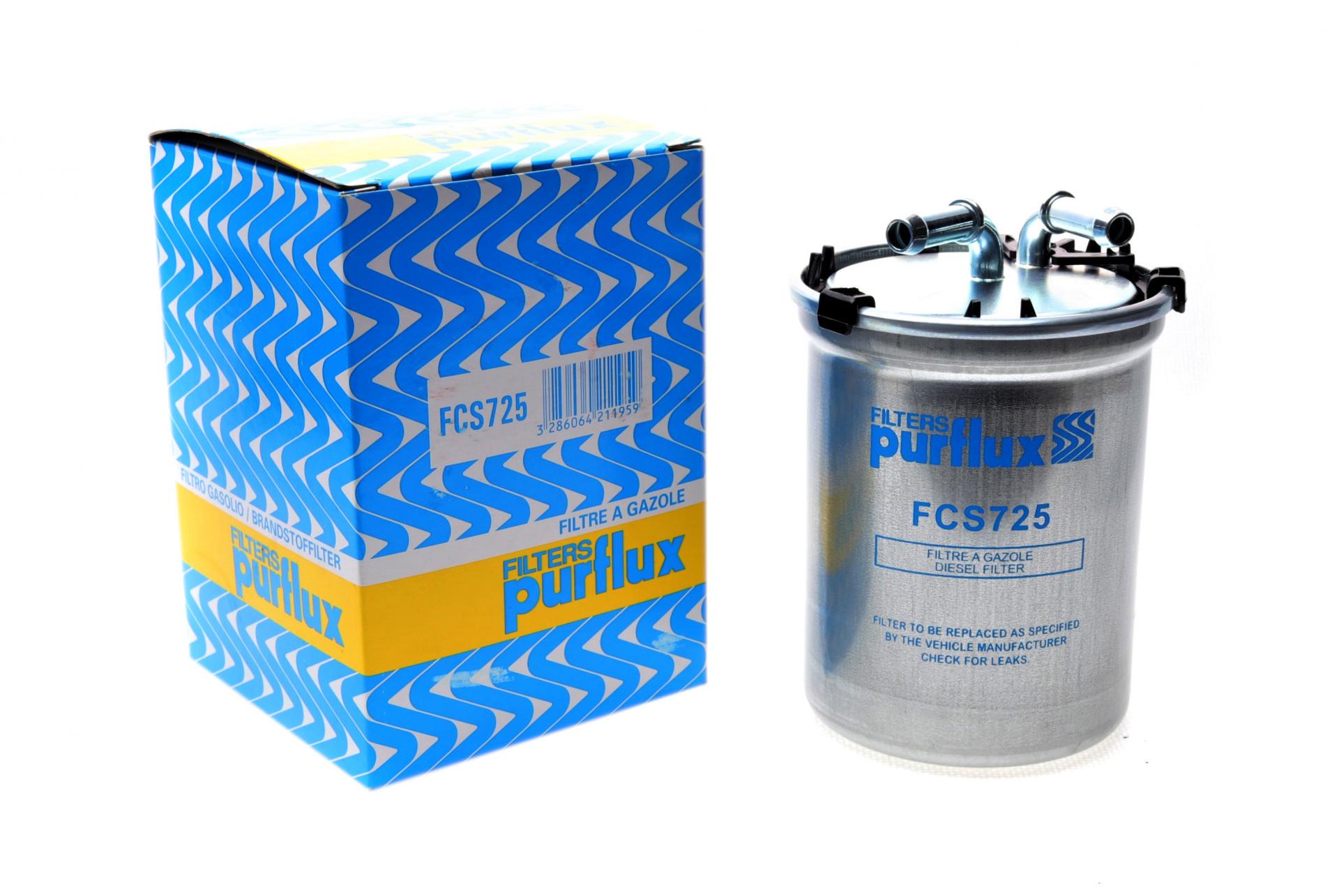 Фільтр паливний PURFLUX для Skoda Fabia/Roomster/VW Polo 1,4/1,6TDI 05- (FCS725)