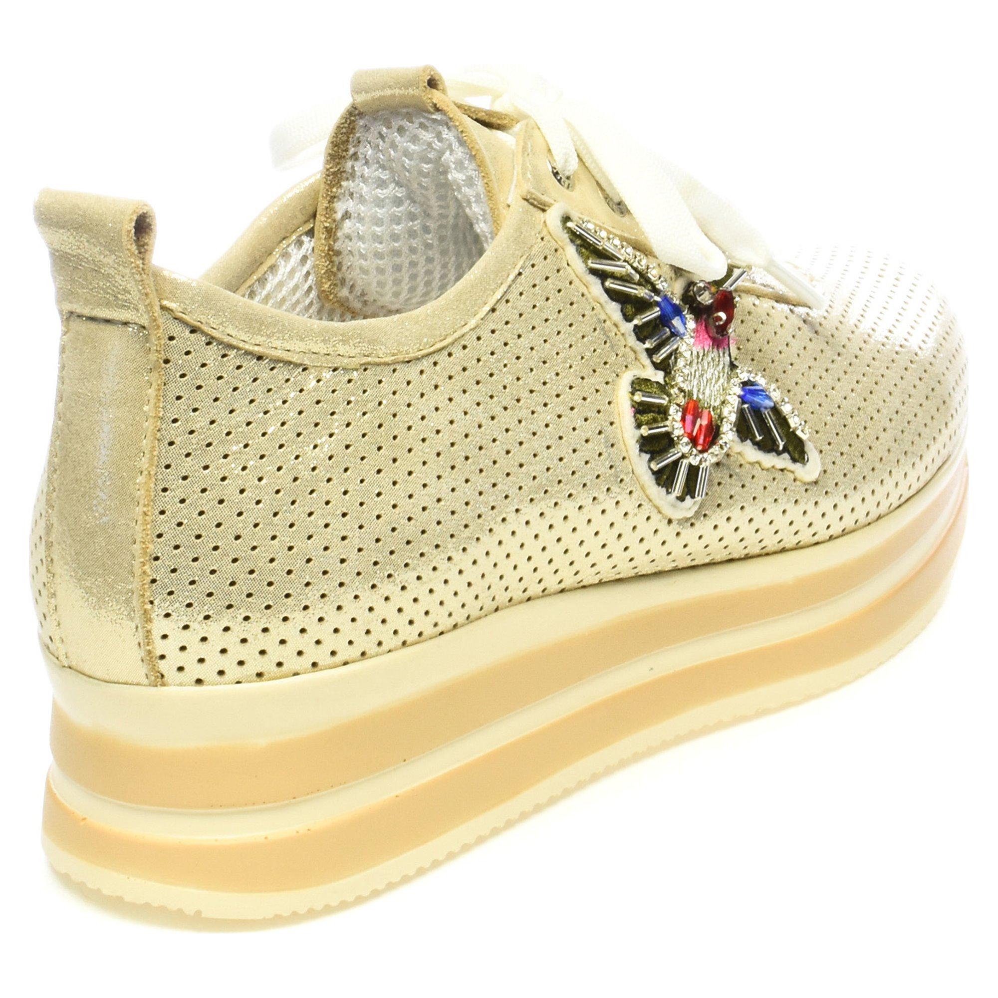 Кросівки жіночі Selesta р. 37 Золотий (08889-37) - фото 2 Кросівки жіночі Selesta р. 37 Золотий (08889-37) - фото 2