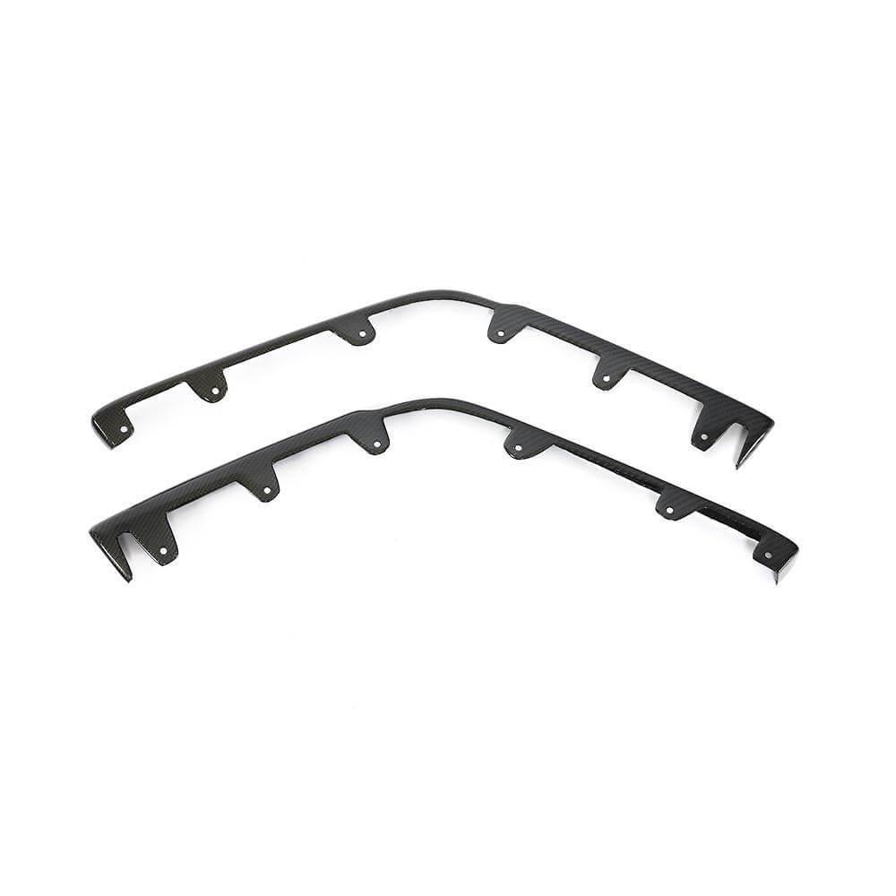 Накладки на передний бампер DDCarbon CTS V Coupe/Cadillac CTS 2007-2014 гг. карбон (153782)