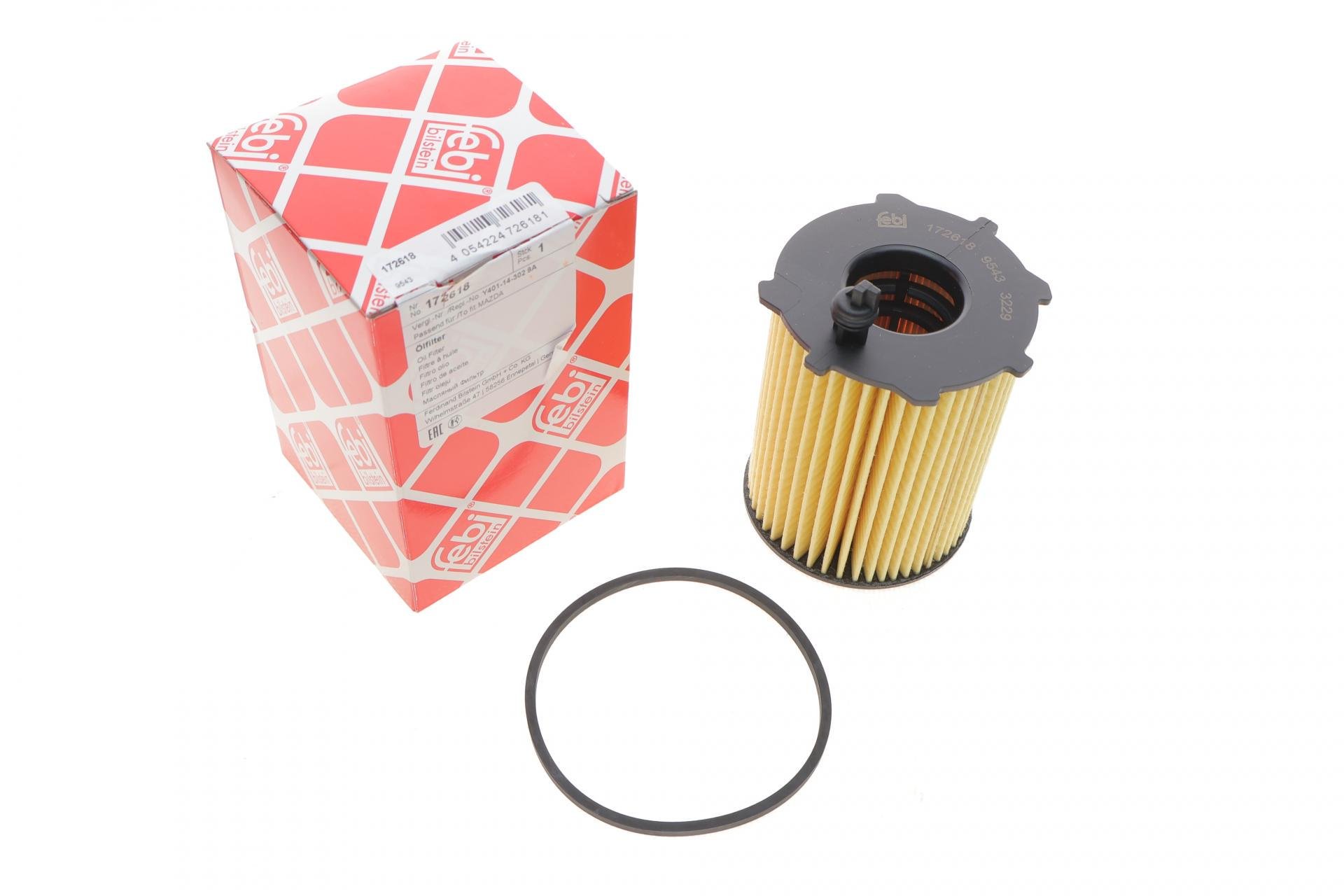 Фильтр масляный FEBI BILSTEIN для Fiat Scudo/Citroen Berlingo 1,6JTD/HDI 07- (172618)