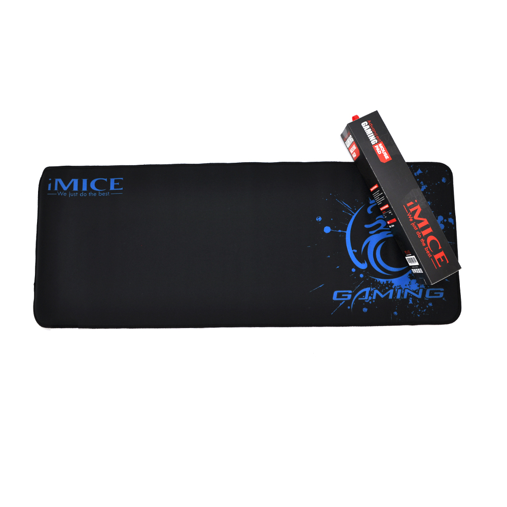 Коврик для мышки тканевый iMice PD-03 300x800 мм Черный/Синий (19241)