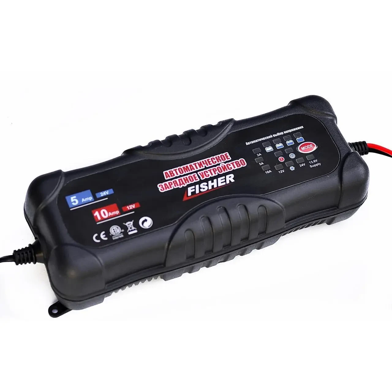 Зарядний пристрій Fisher 2/5/10А 12/24V (2187473710) - фото 2 Зарядний пристрій Fisher 2/5/10А 12/24V (2187473710) - фото 2