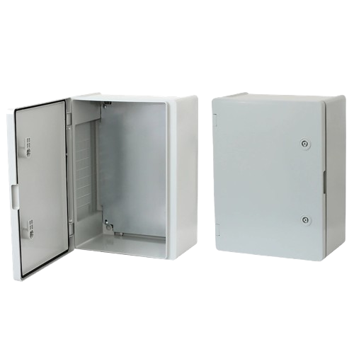 Электрощит ERKA 025 из ABS-пластика с непрозрачной дверцей 500x600x230 мм IP65 Серый (33726654)