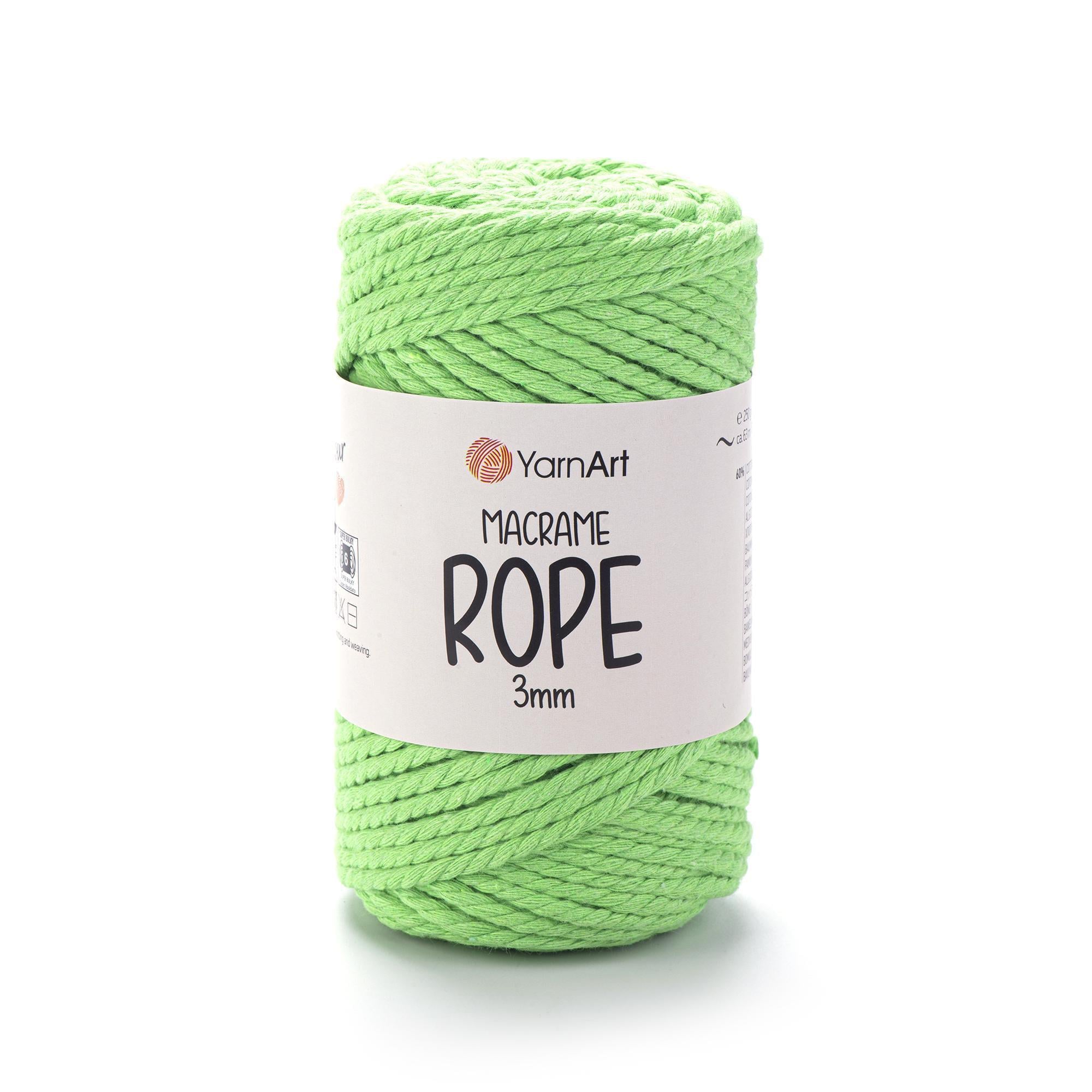 Шнур витый для макраме Macrame rope 3 мм 250 г Ярко-зеленый №802 (2109781094) Шнур витый для макраме Macrame rope 3 мм 250 г Ярко-зеленый №802 (2109781094)