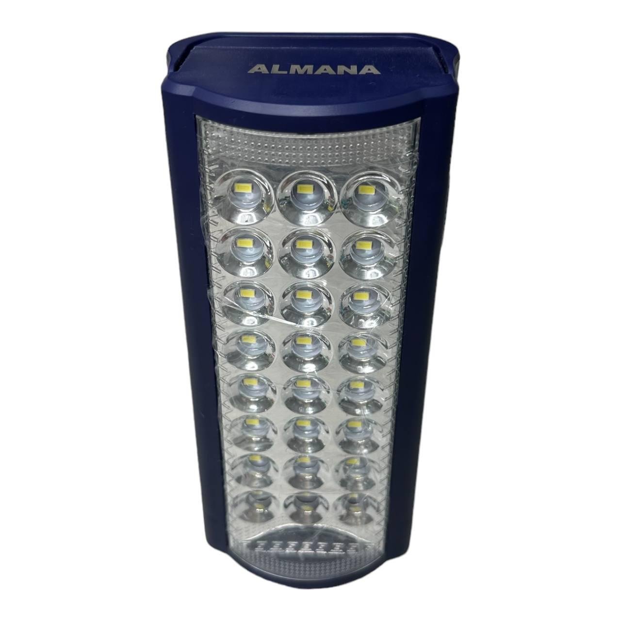 Аварійний світлодіодний ліхтар ALMANA ALMANA KP-6324 24 LED з Power bank Синій