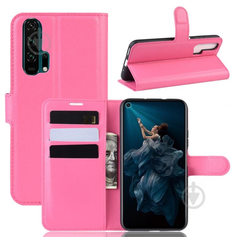 Чехол-книжка Litchie Wallet для Honor 20 Pro Rose (hub_PBrP47422) - фото 2