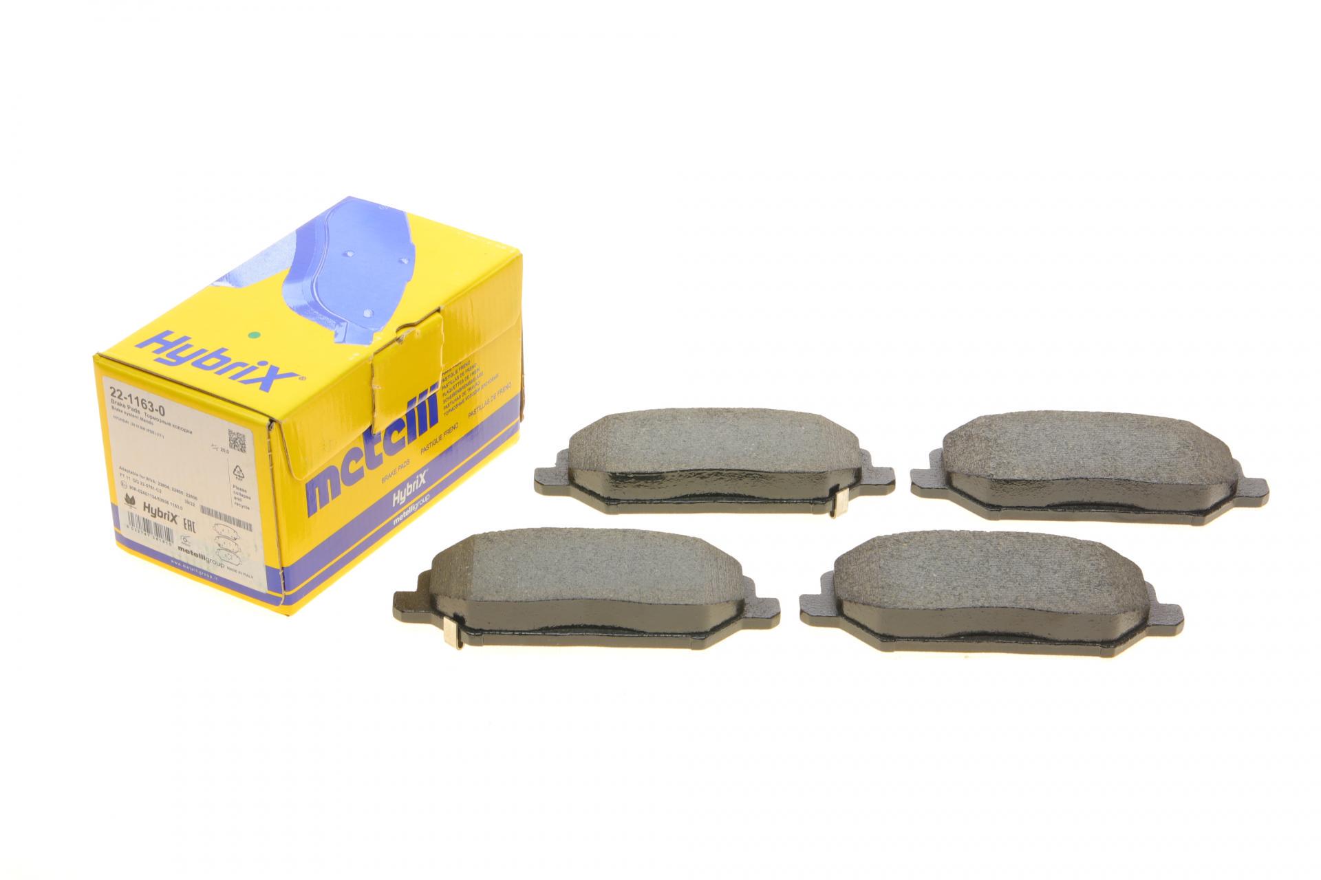 Колодки тормозные передние METELLI Hyundai i30 16-/Kia Ceed 18-22-1163-0 METELLI (22-1163-0 METELLI) Колодки тормозные передние METELLI Hyundai i30 16-/Kia Ceed 18-22-1163-0 METELLI (22-1163-0 METELLI)