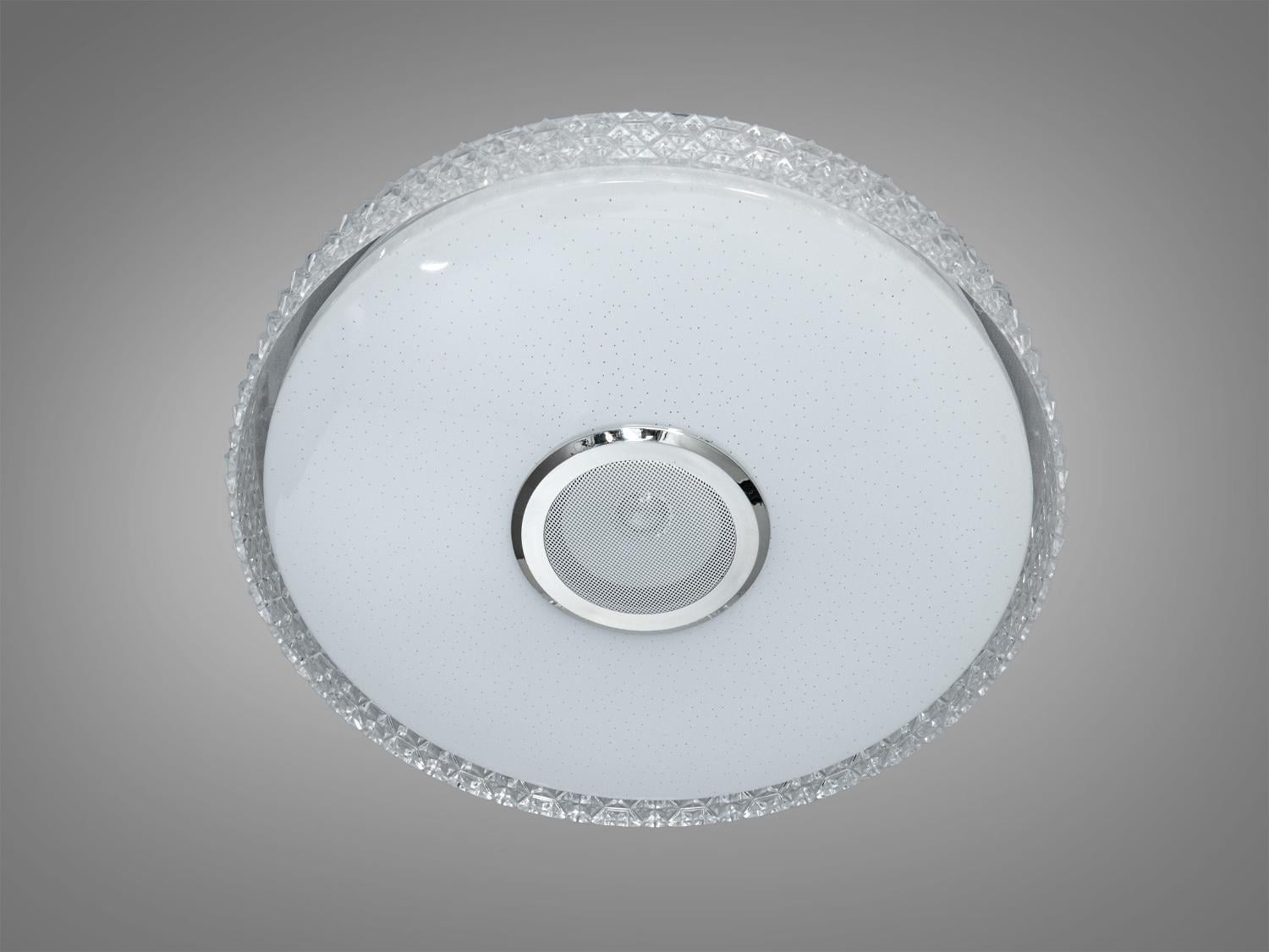 Люстра смарт LED RGB/MP3/пульт 70 Вт Белый (DB-8304/400RGB+MP3)