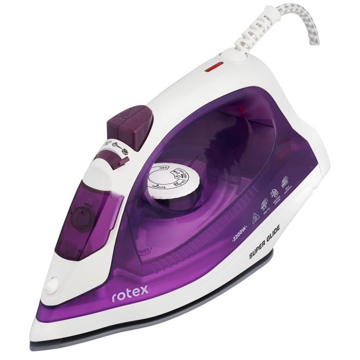 Праска Rotex RIC42-C Ultra Rotex Glide 2400 Вт з подачею пари Фіолетовий (GR-06013)