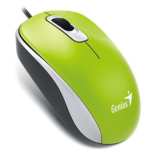 Комп'ютерна мишка дротова Genius DX-110 USB-A Spring Green (31010116105)