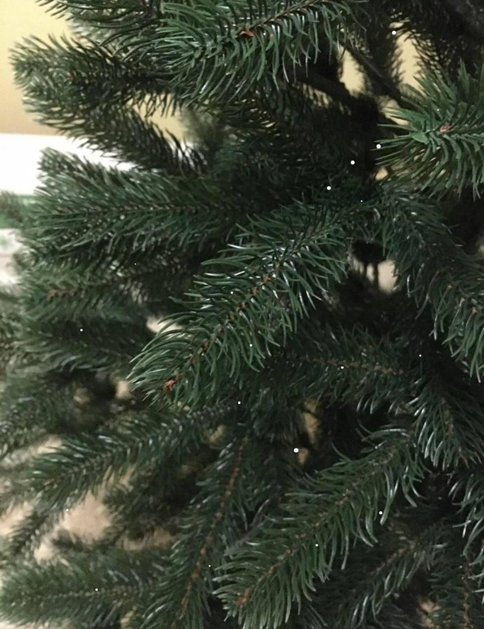 Штучна ялинка лита Президентська з металевою підставкою 2,50 м Зелений (NYT15108) - фото 5