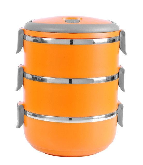 Ланч-бокс термо Empire 1 5793 уровня по 700 мл Orange (002472)