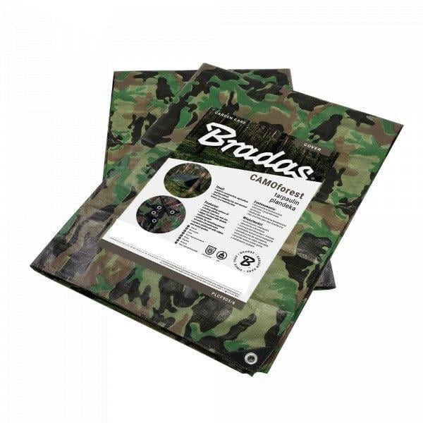 Тент Bradas CAMOforest 10х12 м 90 г/м2 Камуфляж (PLCF9010/12)