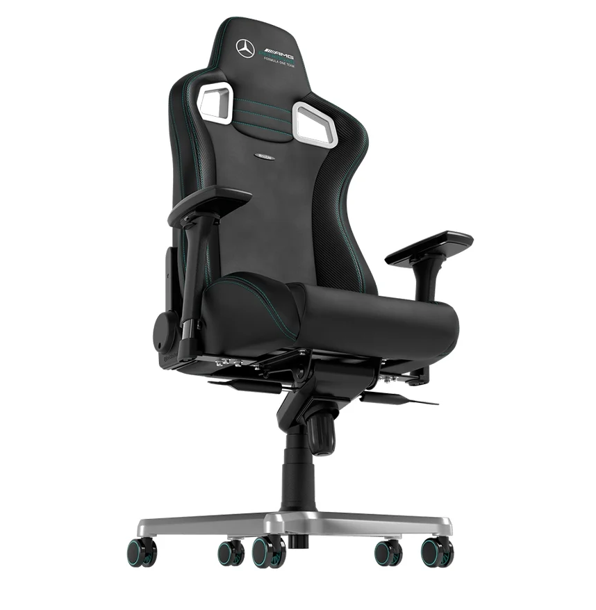 Крісло геймерське Noblechairs EPIC Mercedes-AMG Formula One ергономічне (26202725)
