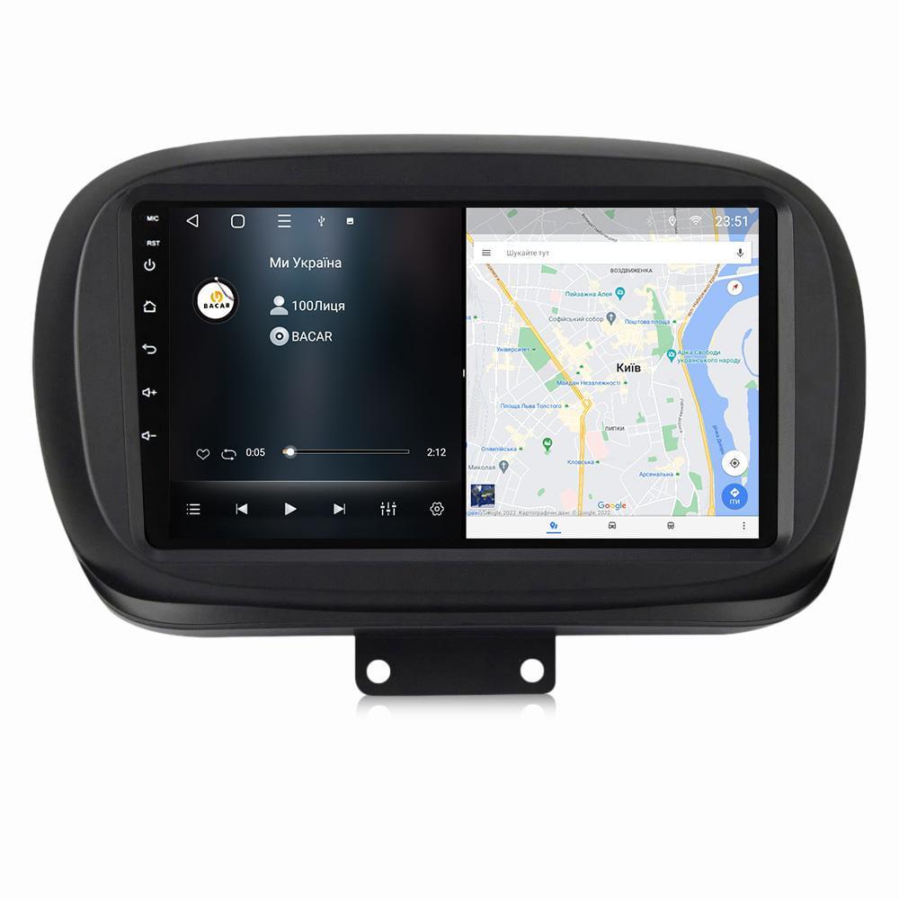 Магнітола штатна BACAR для Fiat 500X 2014-2020 4/64Gb Individual (1131559) - фото 2 Магнітола штатна BACAR для Fiat 500X 2014-2020 4/64Gb Individual (1131559) - фото 2