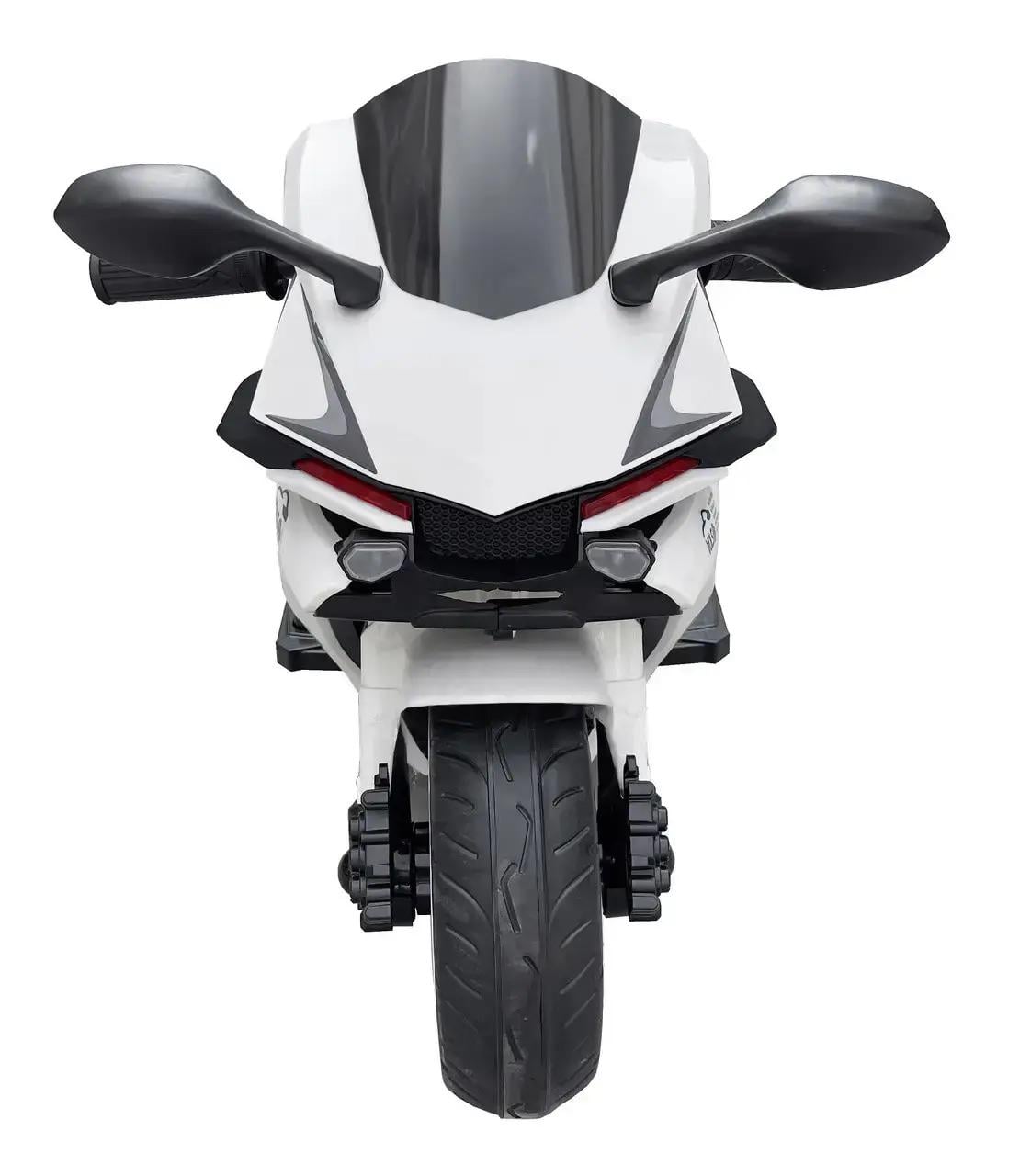 Мотоцикл детский на аккумуляторе VOLSO VS1900W 12V от 5 лет 40 Вт Белый/Черный