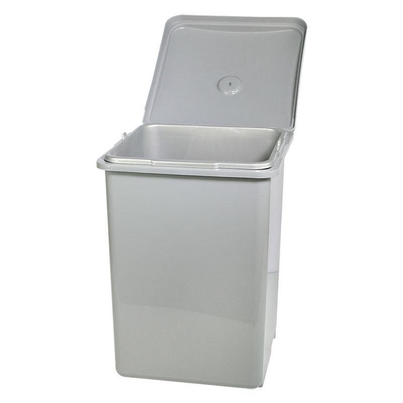 Смітник Leo Muller вбудоване відро для сміття 13 л Сірий