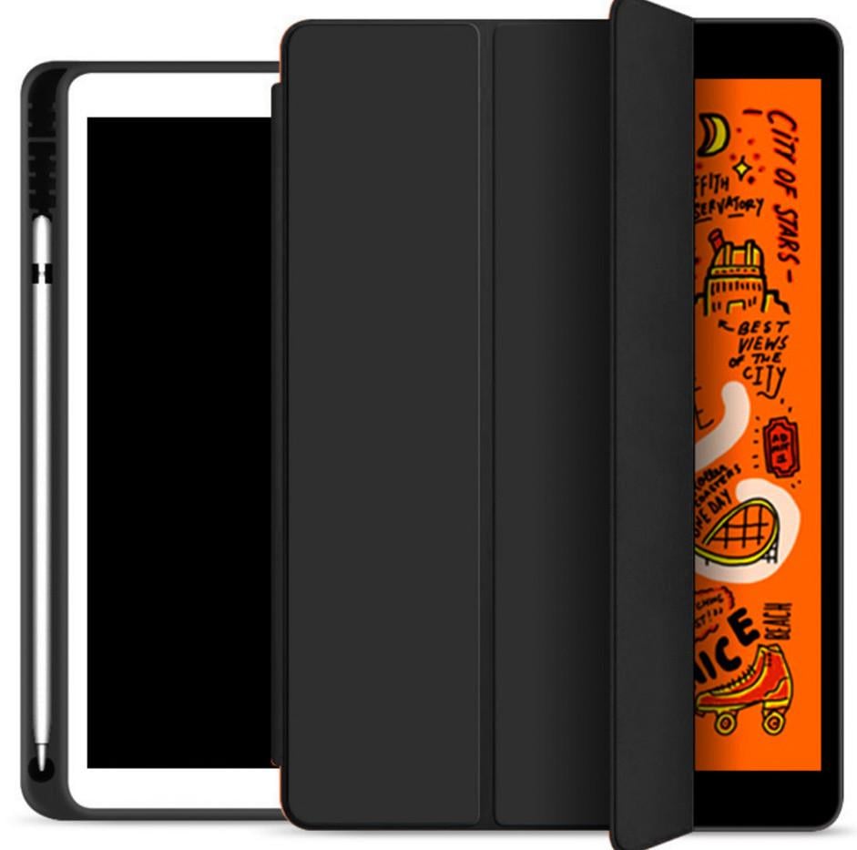 Чехол-книжка, обложка WIWU Smart Folio with Pencil Slot for iPad 10.2 , Black