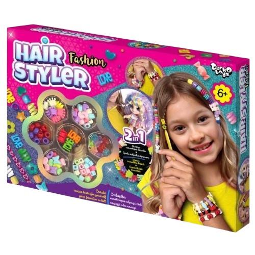Набір креативна творчість Danko Toys Hair Styler. Fashion малий (HS-01-02) Набір креативна творчість Danko Toys Hair Styler. Fashion малий (HS-01-02)
