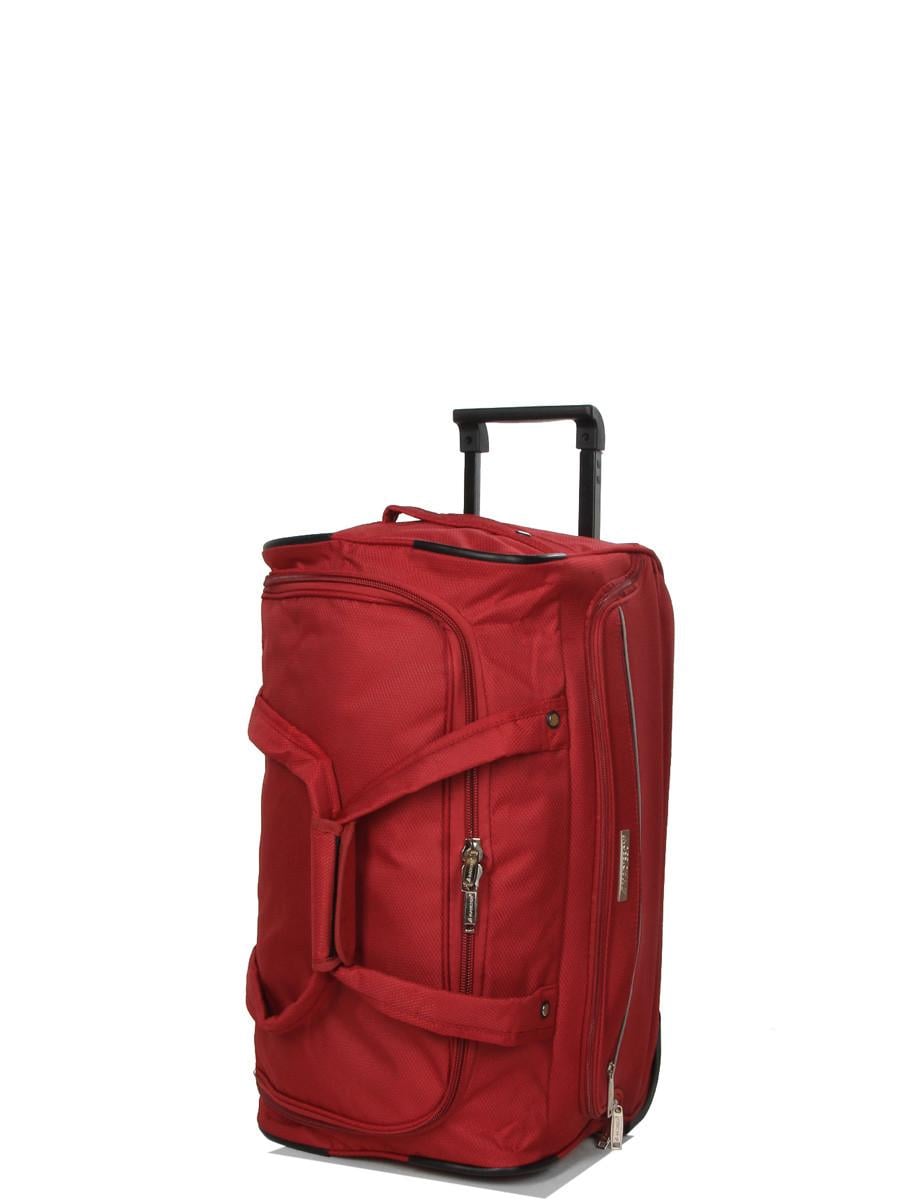 Дорожная сумка на колесах мала Madisson S 55х28х30 см 43 л 2,1 кг Красный (214-52)