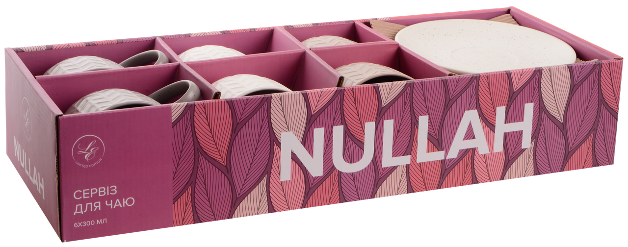 Чайный сервиз фарфоровый Limited Edition Nullah 12 пр. 300 мл (RX-N231817D) - фото 9 Чайный сервиз фарфоровый Limited Edition Nullah 12 пр. 300 мл (RX-N231817D) - фото 9
