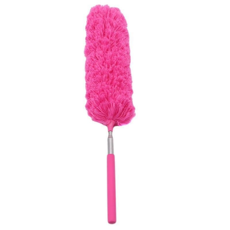 Метелка для смахивания пыли Microfibre Duster 33-80 см Розовый (1007842-Pink-1) - фото 2