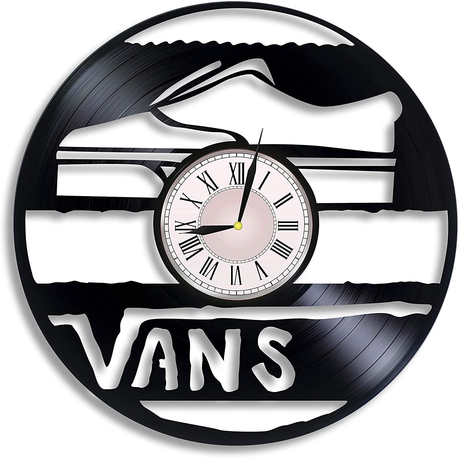 Часы настенные Vans 2959 из виниловой пластинки