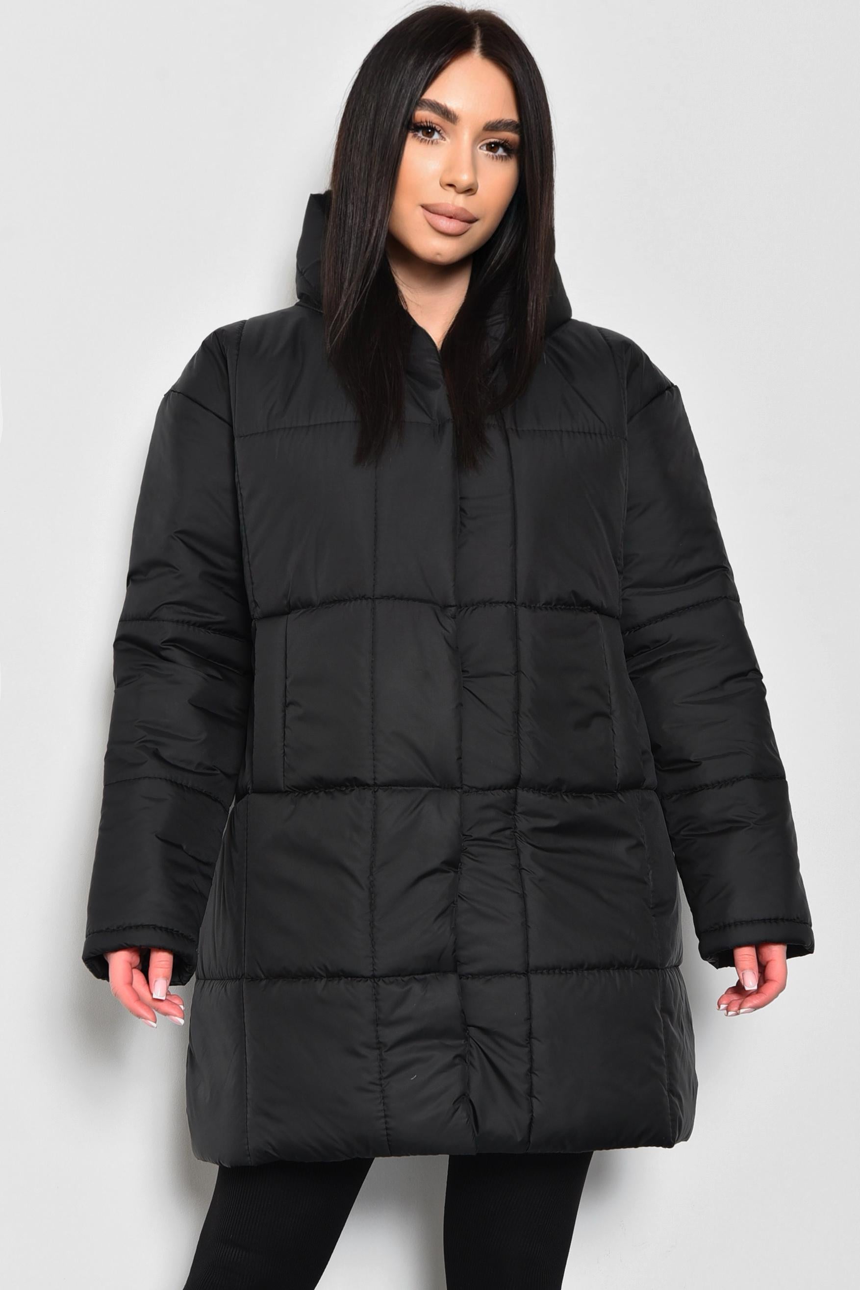 Куртка женская демисезонная L Черный (172225) Куртка женская демисезонная L Черный (172225)