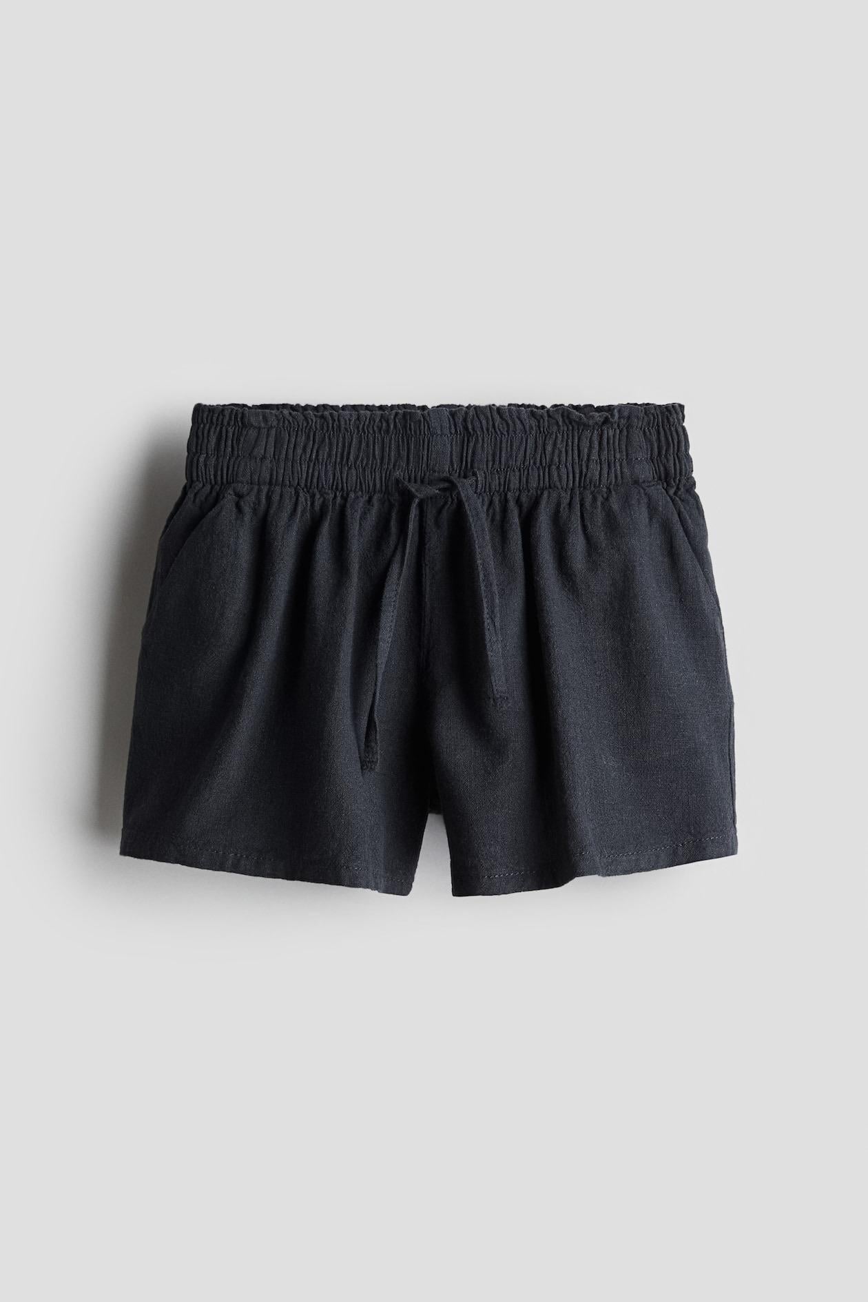 Шорты H&M 1213790 140 см Графитовый Шорты H&M 1213790 140 см Графитовый