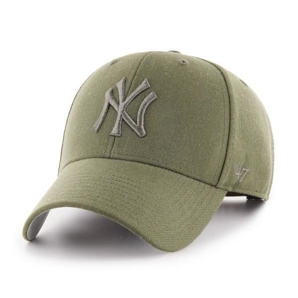 Кепка 47 Brand MVP NEW YORK YANKEES Темно-оливковый (OSFA B-MVPSP17WBP-SWA) - фото 1