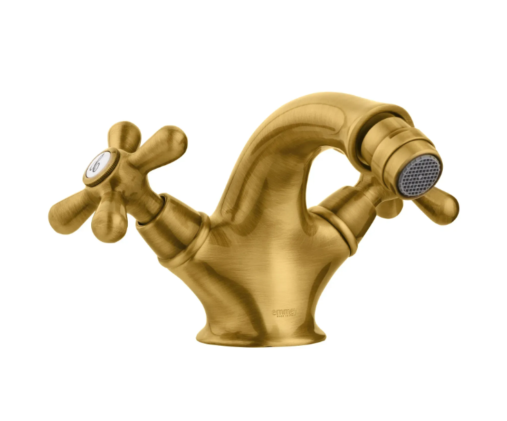 Змішувач Emmevi DECO classic для біде ретро Бронзовий (BR12014)