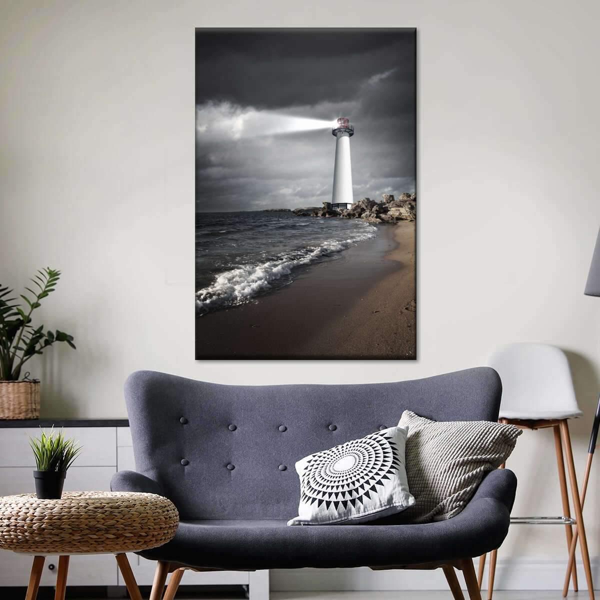 Картина KIL Art Путеводный свет 81x54 см (58)