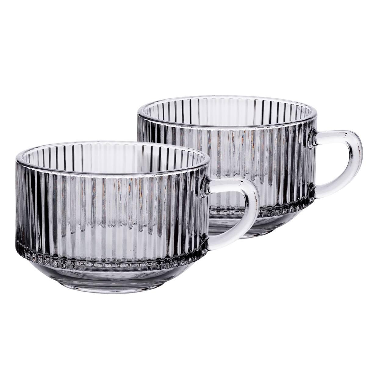 Набір чашок YIWU HP-YH-60 скляних 2 шт. 450 мл Прозорий (24973179) - фото 2 Набір чашок YIWU HP-YH-60 скляних 2 шт. 450 мл Прозорий (24973179) - фото 2